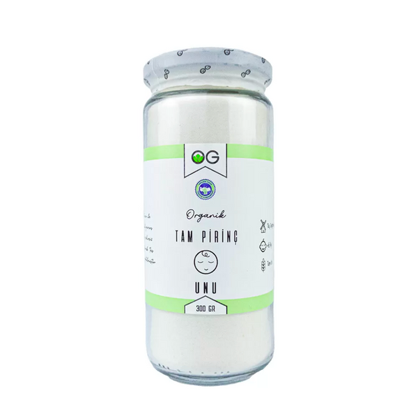 OG NATURAL Organik Tam Pirinç Unu 300g