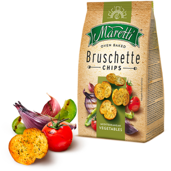 MARETTİ Bruschette Vegetables Chips 70g