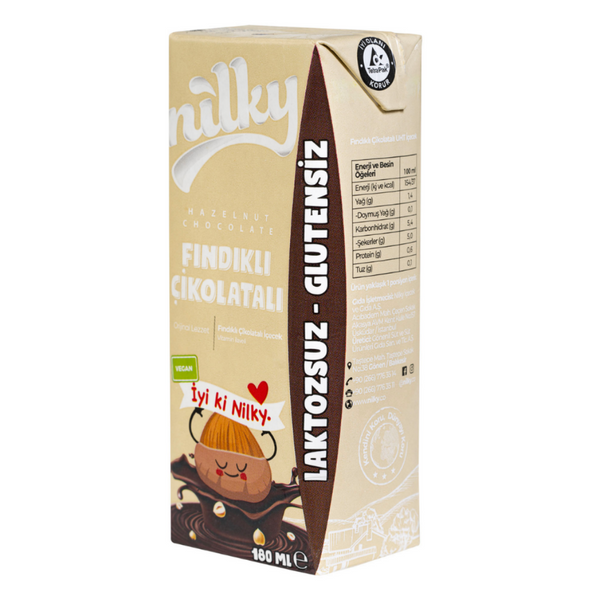 NİLKY Çikolatalı Fındıklı Süt 180 ml