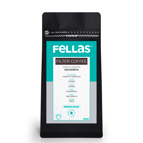 FELLAS Filtre Kahve - Kolombiya Single Origin 200g