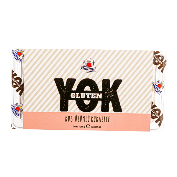 SİNANGİL Gluten YOK Kuş Üzümlü Kurabiye 120g
