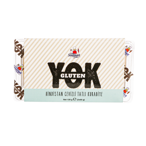 SİNANGİL Gluten YOK Hindistan Cevizli Tatlı Kurabiye 120g