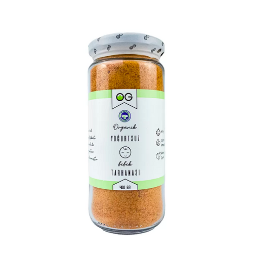 OG NATUREL Organik Yoğurtsuz Bebek Tarhanası 400 Gr