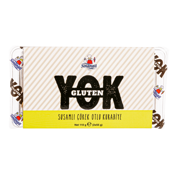 SİNANGİL Gluten YOK Susamlı Çörek Otlu Kurabiye 110g