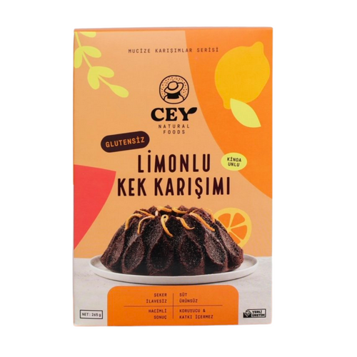 CEY NATURAL FOODS Limonlu Kek Karışımı 265 g