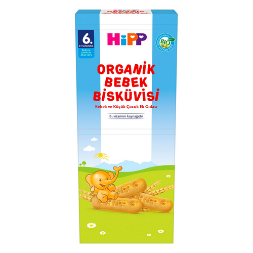 HİPP Organik Bebek Bisküvisi 180g