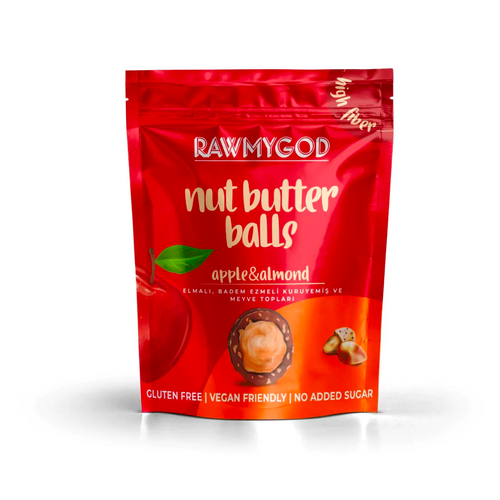 RAWSOME Rawmygod Apple&Almond Nut Butter Balls 84g