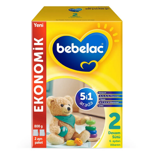 BEBELAC 2 Devam Sütü 6-12 Ay 800g