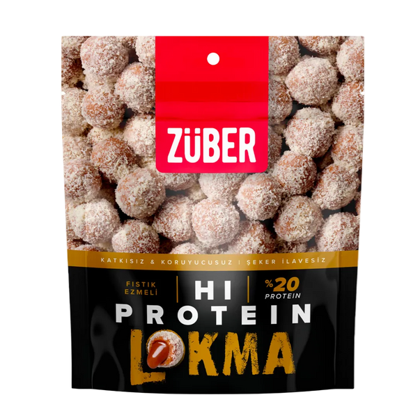 ZÜBER Hi Protein Lokma Fıstık Ezmeli 84g