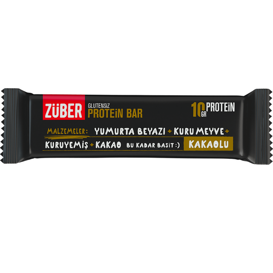 ZÜBER Kakaolu Protein Bar 40g