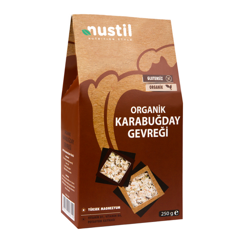 NUSTİL Organik Karabuğday Gevreği 250g