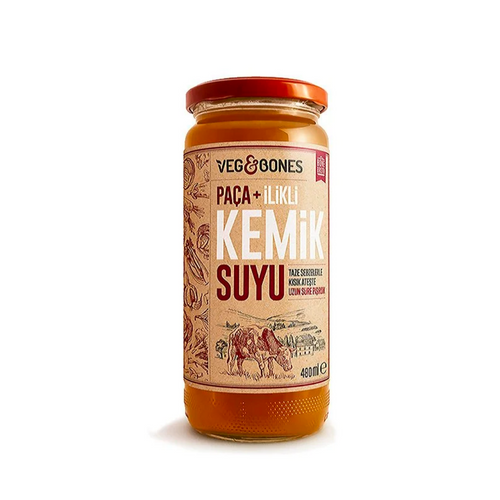 VEG&BONES Paça İlikli Kemik Suyu 480 mL