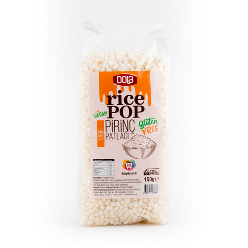 DOLA GIDA Pirinç Patlağı Rice Pop Sade 150g