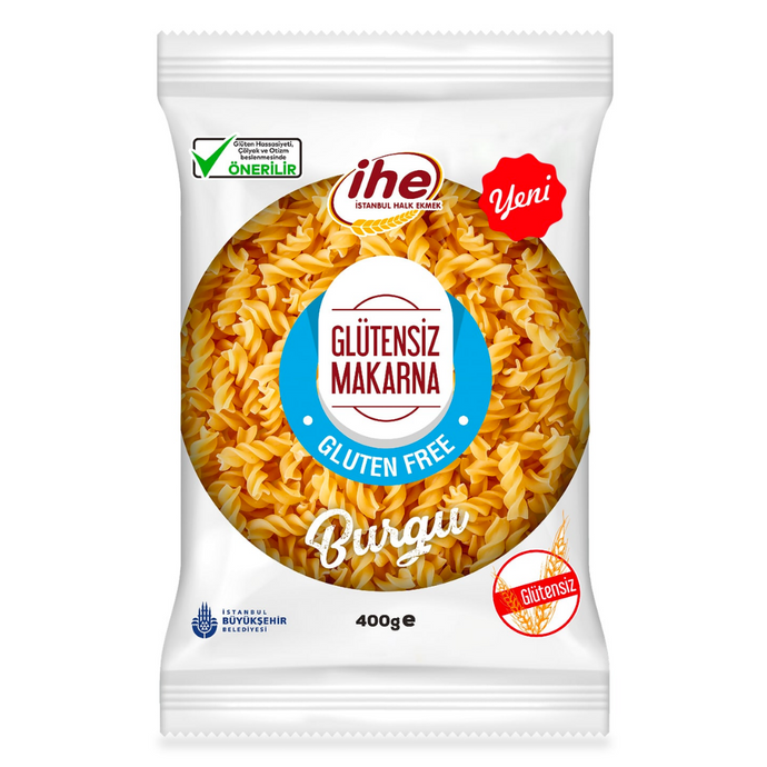 İHE Glutensiz Burgu Makarna 400g