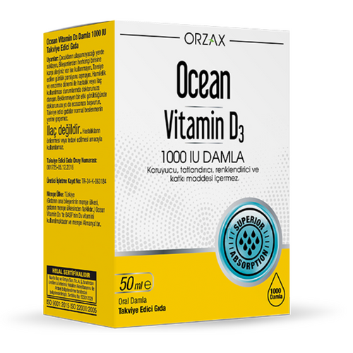 OCEAN Vitamin D3 400'IU Sprey 20ml