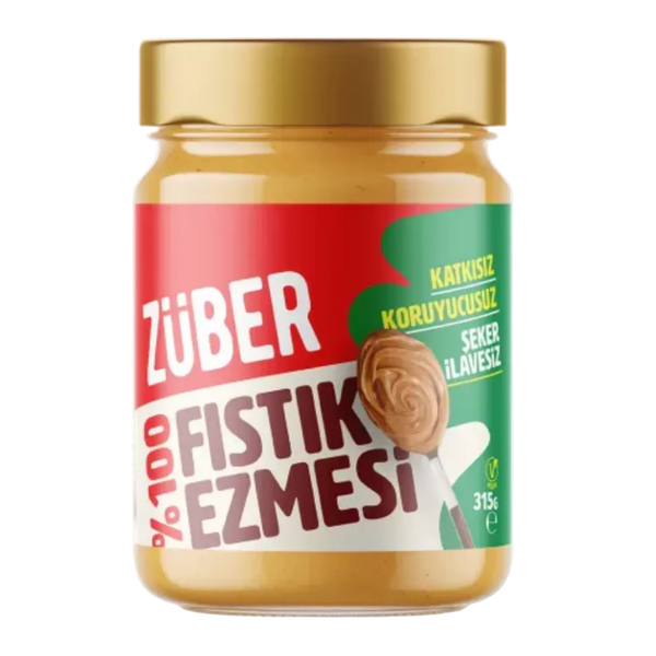 ZÜBER %100 Fıstık Ezmesi 315g