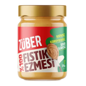 ZÜBER %100 Fıstık Ezmesi 315g