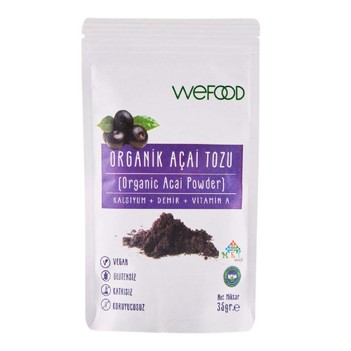 WEFOOD Organik Acai Tozu 35 gr