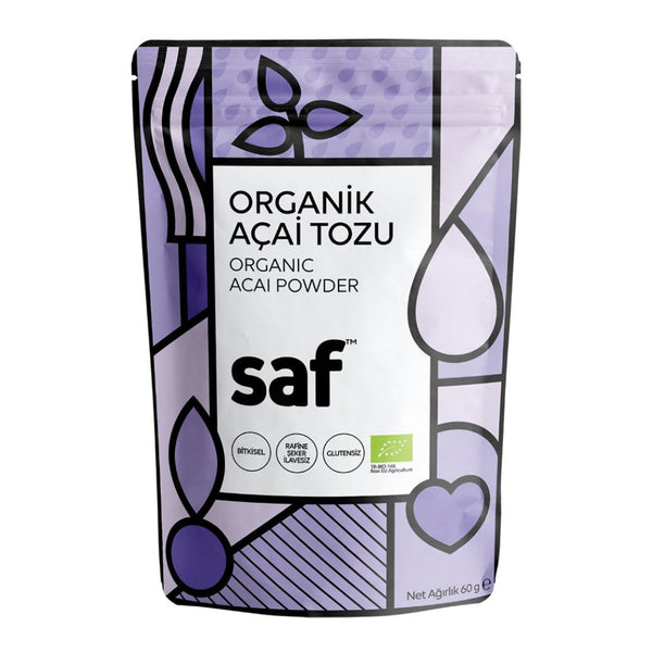 SAF Organik Acai Tozu 60g