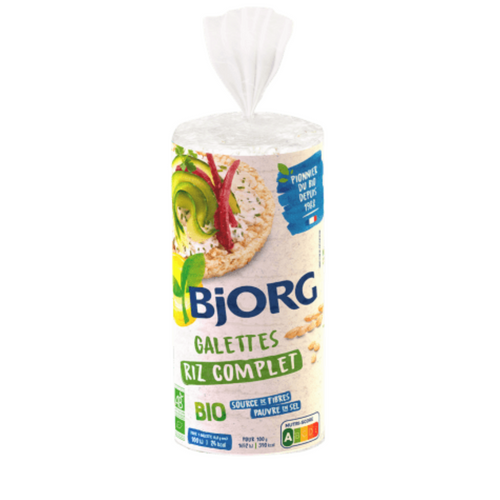 BJORG Organik Glutensiz Pirinç Patlakları 130g