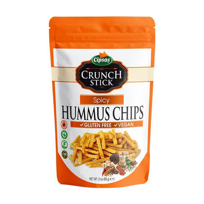 CİPSAŞ Crunch Stick Baharat Aromalı Nohut Cipsi (Hummus Chips)
