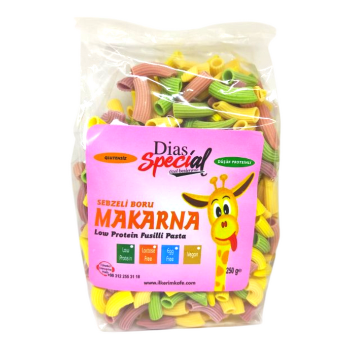 DİAS SPECİAL Sebzeli Boru Makarna 250 G