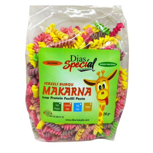 DİAS SPECİAL Sebzeli Burgu Makarna 250 G