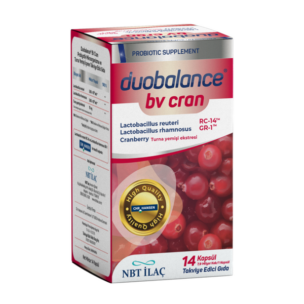 NBT İLAÇ Duobalance Bv Cran 14 Kapsül