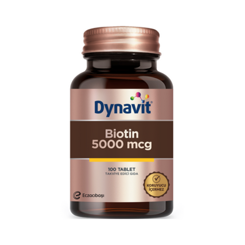 Dynavit Biotin 5000 Mcg 100 Tablet