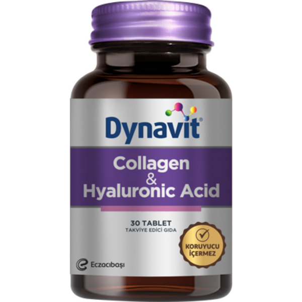 DYNAVİT Collagen & Hyaluronic Acid 30 Tablet
