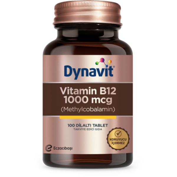 DYNAVİT Vitamin B12 1000 Mcg 100 Tablet