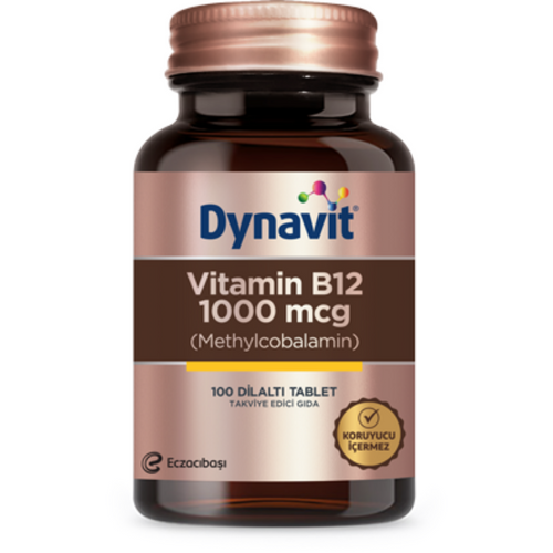 Dynavit Vitamin B12 1000 Mcg 100 Tablet