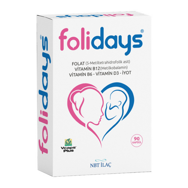 NBT İLAÇ Folidays90 90 Kapsül