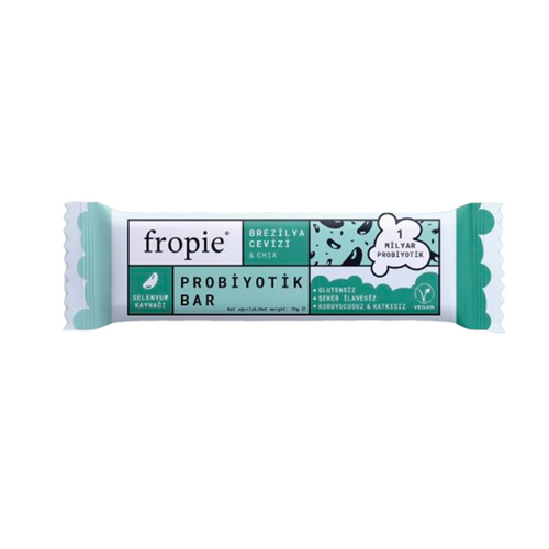 FROPİE Brezilya Cevizi & Chia Probiyotik Bar 35 gr