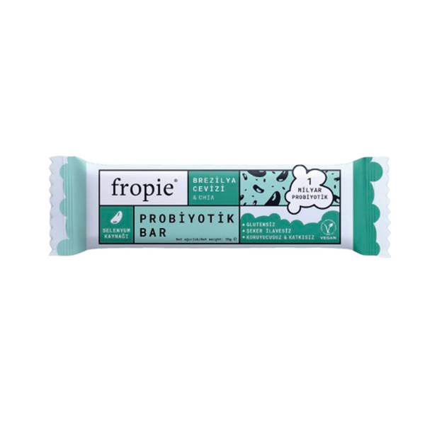 FROPİE Brezilya Cevizi & Chia Probiyotik Bar 35g