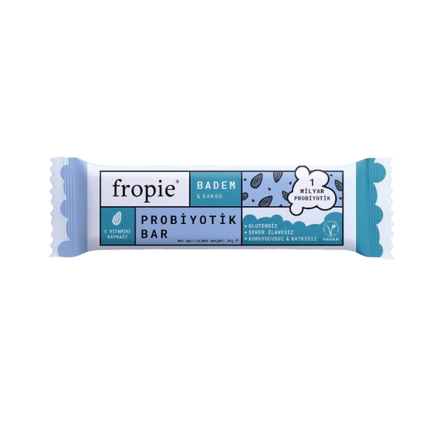 FROPİE Badem & Kakao Probiyotik Bar 35g