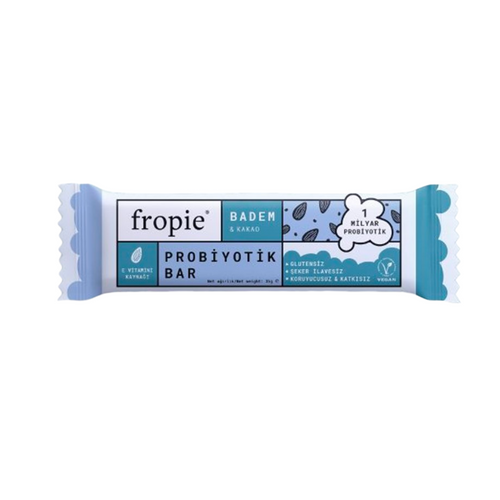 FROPİE Badem & Kakao Probiyotik Bar 35 gr