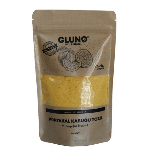 GLUNO Glutensiz Portakal Kabuğu Tozu 80g