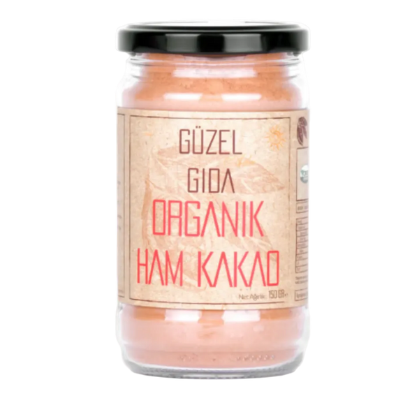 GÜZEL GIDA Organik Ham Kakao Tozu 150g
