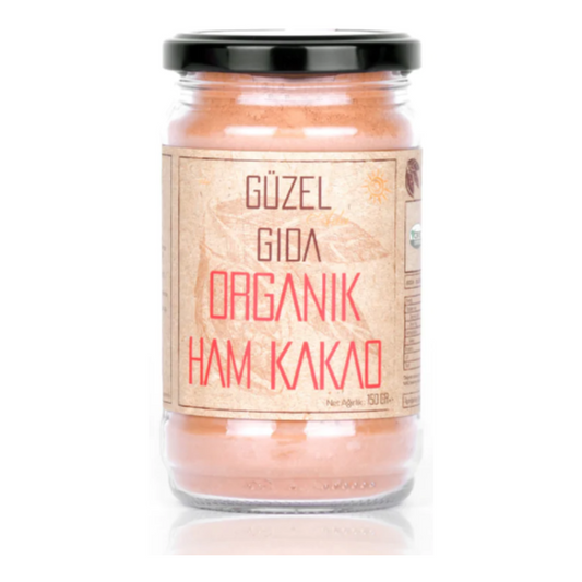 GÜZEL GIDA Organik Ham Kakao Tozu 150g
