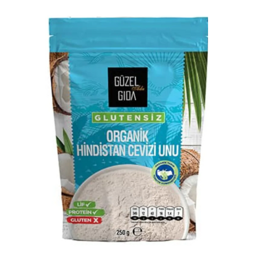 GÜZEL GIDA Organik Hindistan Cevizi Unu 250g