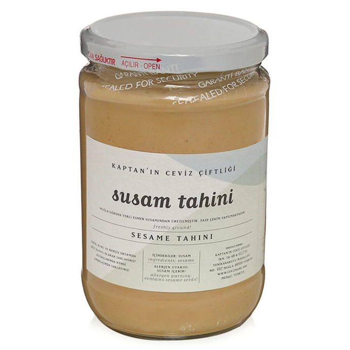 KAPTAN'IN CEVİZ ÇİFTİLİĞİ Yerli Susam Tahin 650 g