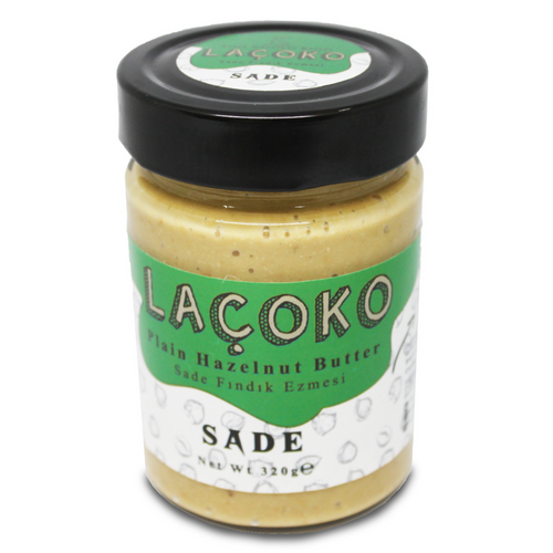 LAÇOKO Doğal Sade Fındık Ezmesi 320g