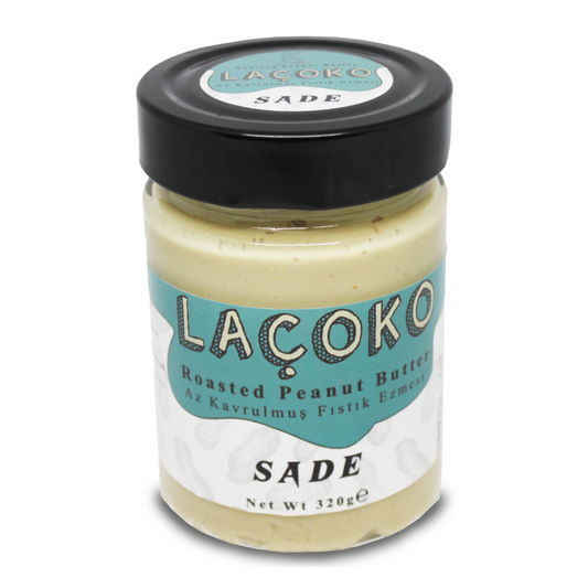 LAÇOKO Az Kavrulmuş (Çiğ) Fıstık Ezmesi 320g