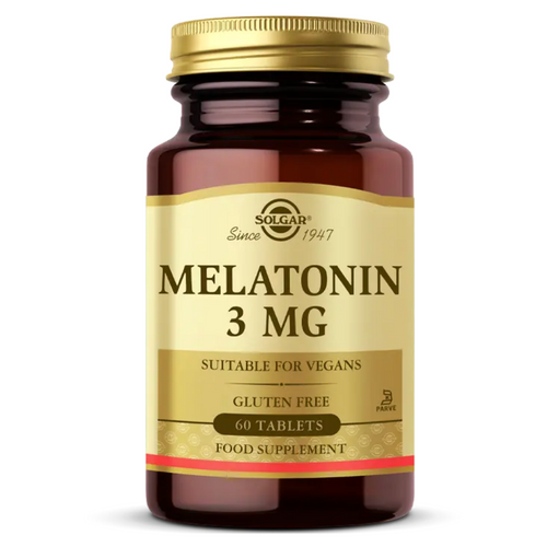 SOLGAR Melatonin 3 mg 60 Tablet