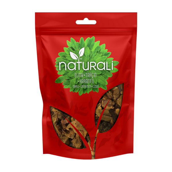 NATURALİ Elma Tarçın Karanfil Çayı 100g
