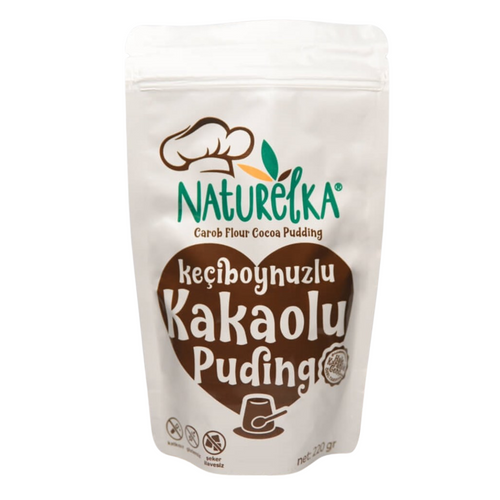 NATURELKA Keçiboynuzlu Kakaolu Puding 220 Gr