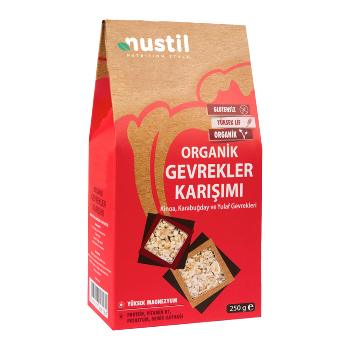 ﻿NUSTİL Organik Gevrekler Karışımı 250g