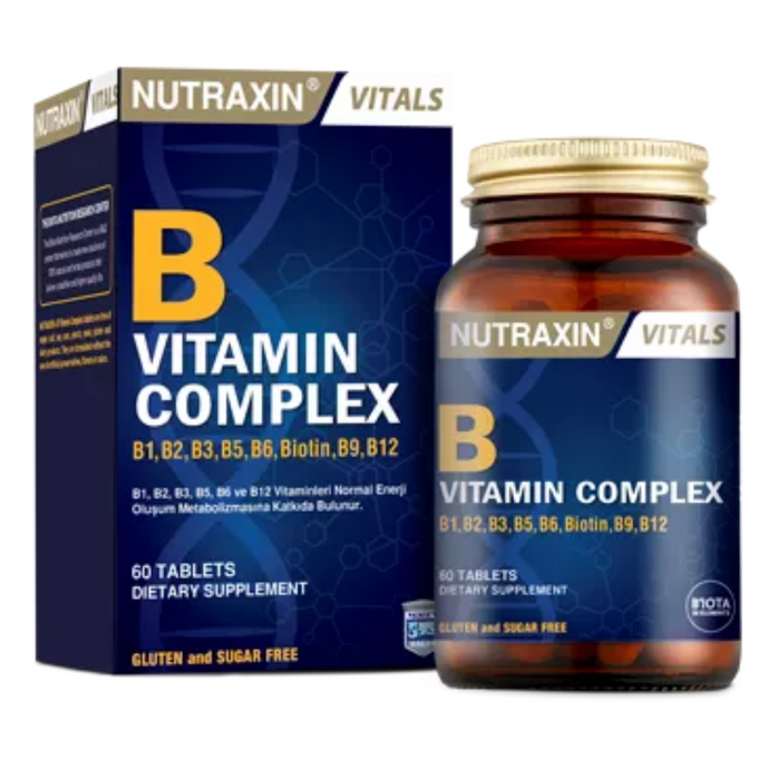 NUTRAXİN B Complex Vitamin 60 Tablet
