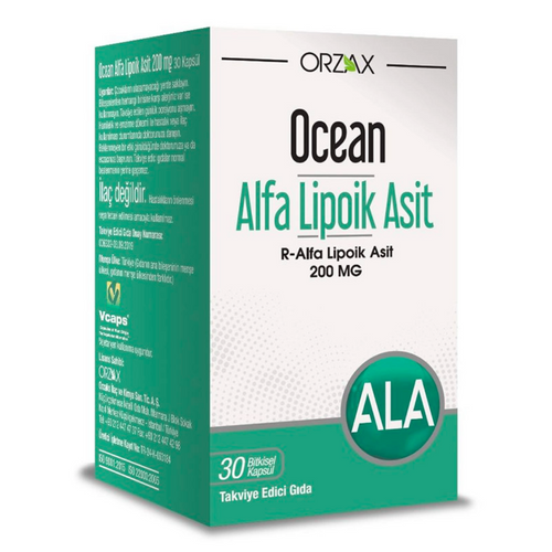ORZAX Ocean Alfa Lipoik Asit 200 mg